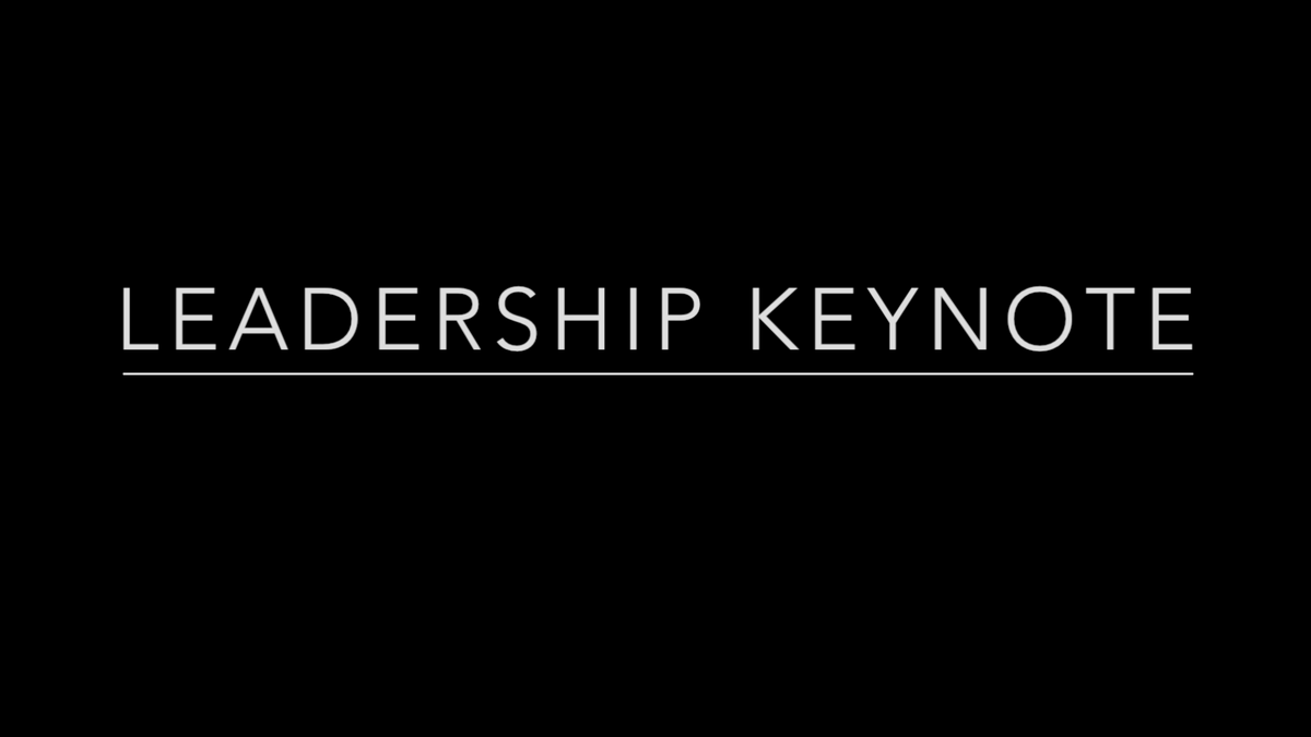 Leadership & Development Keynote